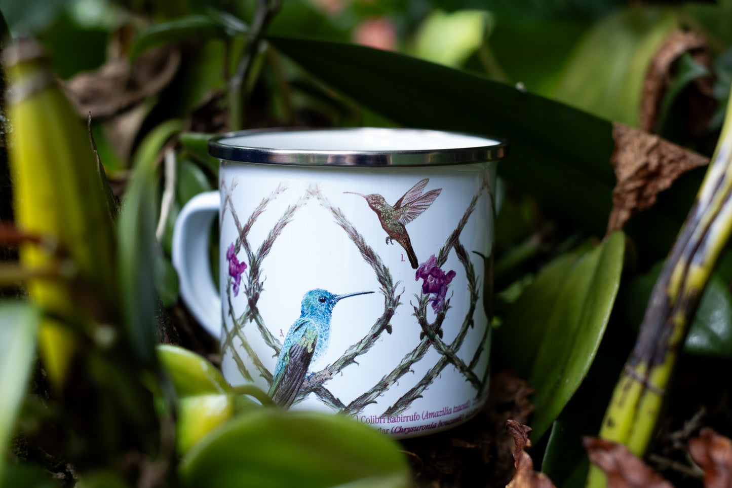 Jarra Loza Colibríes