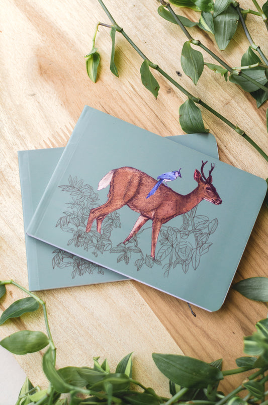 Libreta Pequeña Venado & Urraca