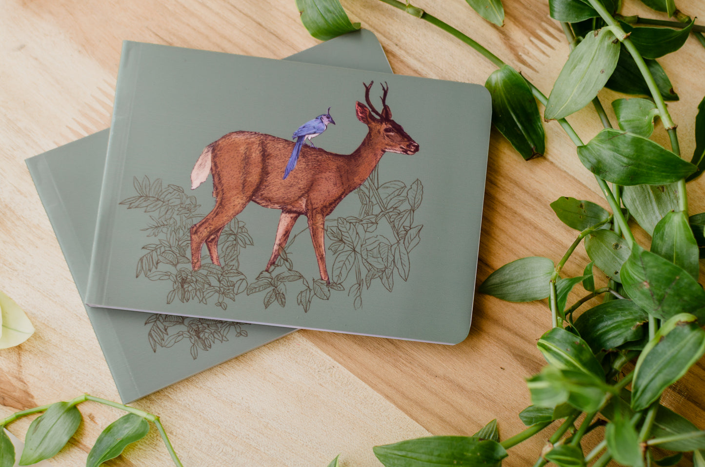 Libreta Pequeña Venado & Urraca