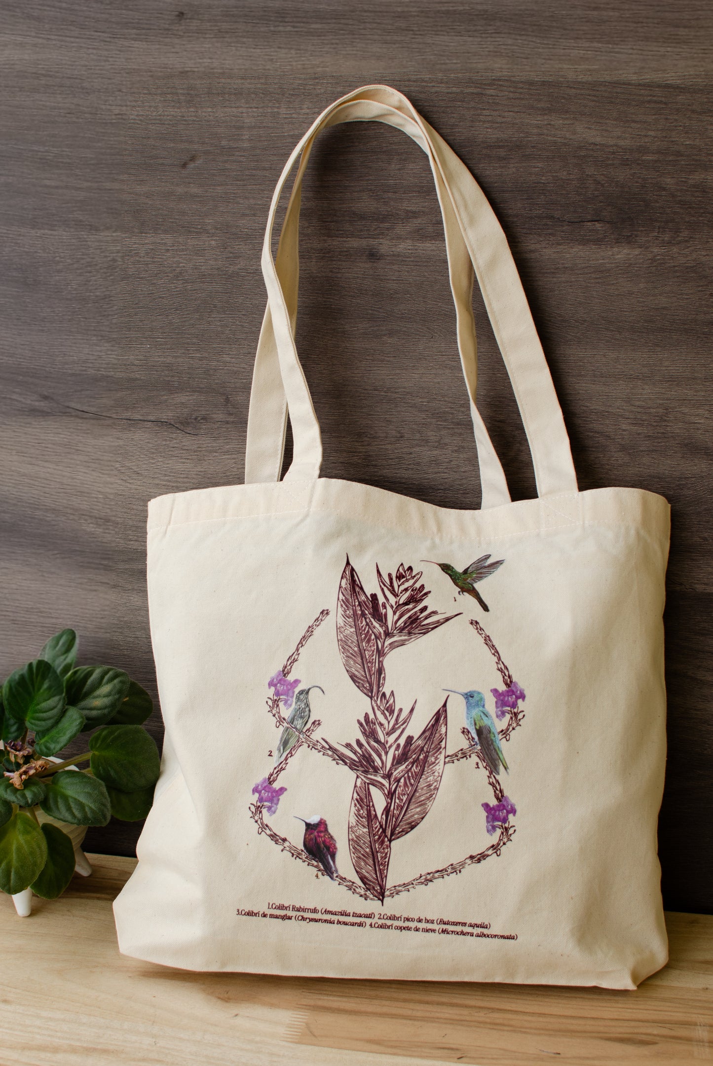 Tote Bag Colibríes